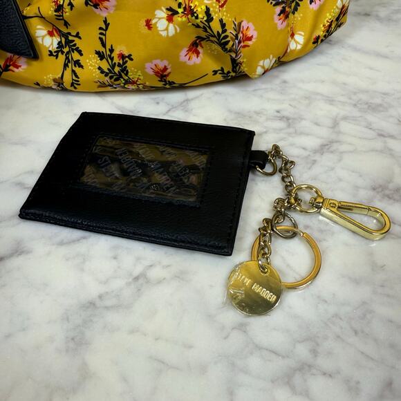 NWT Steve Madden Yellow Floral Mini Backpack - Picture 7 of 12